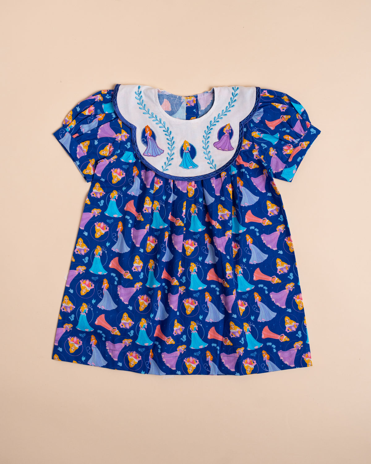 Blue Princess Dress (4M–8Y)